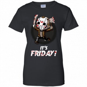 It’s Friday Funny Halloween Horror Graphic Shirt, Hoodie, Tank 22