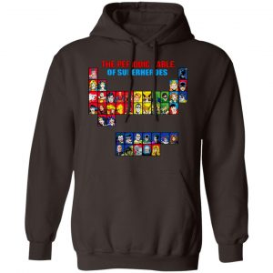 The Periodic Table Of Superheroes Shirt, Hoodie, Tank 20 The Periodic Table Of Superheroes Shirt, Hoodie, Tank 20