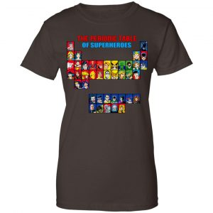 The Periodic Table Of Superheroes Shirt, Hoodie, Tank 23 The Periodic Table Of Superheroes Shirt, Hoodie, Tank 23