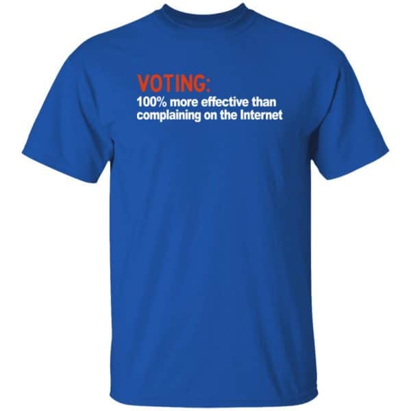 Voting 100% More Effective Than Complaining On The Internet Shirt, Hoodie, Tank New Designs 6