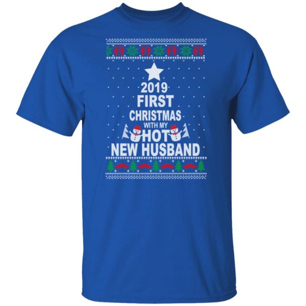 2019 First Christmas With My Hot New Husband Shirt, Hoodie, Tank Apparel 6