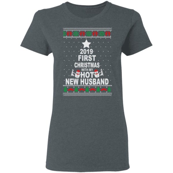 2019 First Christmas With My Hot New Husband Shirt, Hoodie, Tank Apparel 8