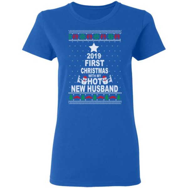 2019 First Christmas With My Hot New Husband Shirt, Hoodie, Tank Apparel 10