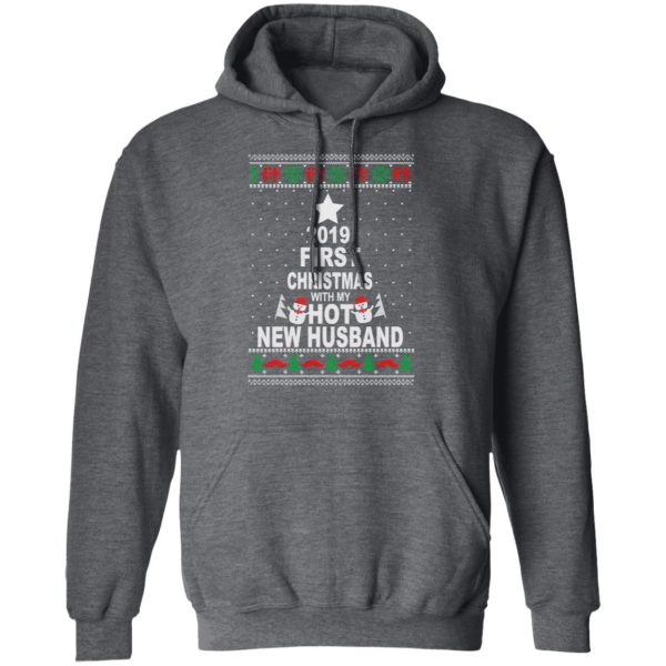 2019 First Christmas With My Hot New Husband Shirt, Hoodie, Tank Apparel 13
