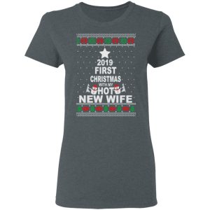 2019 First Christmas With My Hot New Wife Shirt, Hoodie, Tank 19