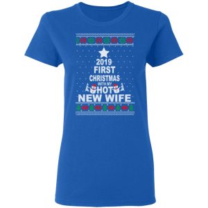 2019 First Christmas With My Hot New Wife Shirt, Hoodie, Tank 21