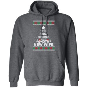 2019 First Christmas With My Hot New Wife Shirt, Hoodie, Tank 24