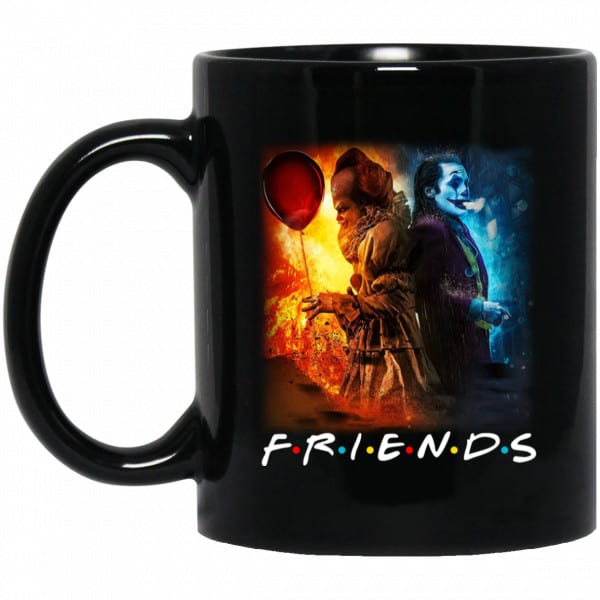 Joker And Pennywise Friends Mug 3
