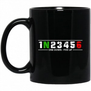 1 N 2 3 4 5 6 One Down Five Up Mug Coffee Mugs