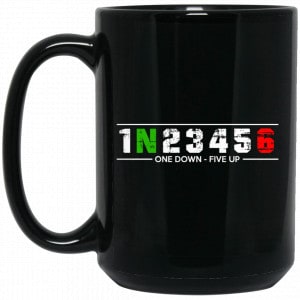 1 N 2 3 4 5 6 One Down Five Up Mug Coffee Mugs 2