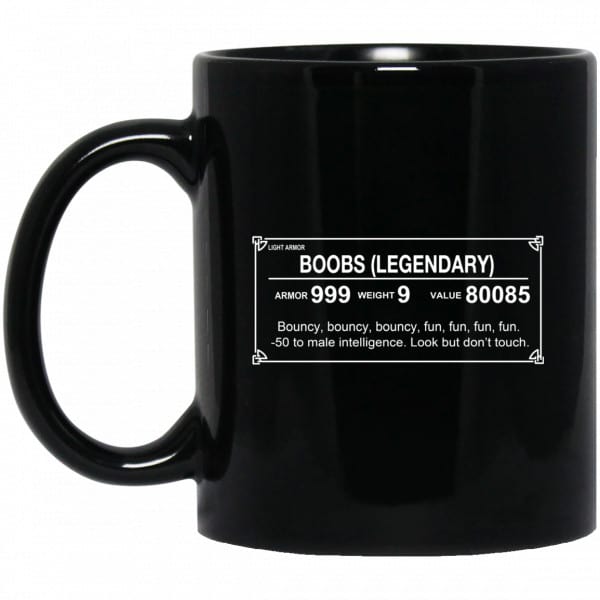 Light Armor - Boobs Legendary Mug 3