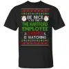 Be Nice To The The Hartford Employee Santa Is Watching Christmas Sweater, Shirt, Hoodie 1