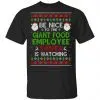 Be Nice To The Giant Food Employee Santa Is Watching Christmas Sweater, Shirt, Hoodie 1