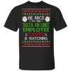 Be Nice To The Delta Air Lines Employee Santa Is Watching Christmas Sweater, Shirt, Hoodie 2