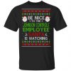 Be Nice To The Johnson Controls Employee Santa Is Watching Christmas Sweater, Shirt, Hoodie 1