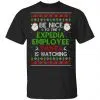 Be Nice To The Expedia Employee Santa Is Watching Christmas Sweater, Shirt, Hoodie 1