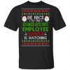 Be Nice To The Asda Employee Santa Is Watching Christmas Sweater, Shirt, Hoodie Christmas