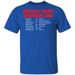 Bill’s Plan America’s Worst Nightmare Tour Brady Goat White Sweetfeet Edelman The Squirrel Shirt B Shirt, Hoodie, Tank 17