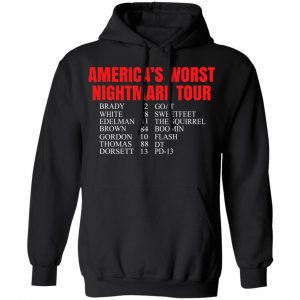 Bill’s Plan America’s Worst Nightmare Tour Brady Goat White Sweetfeet Edelman The Squirrel Shirt B Shirt, Hoodie, Tank 22