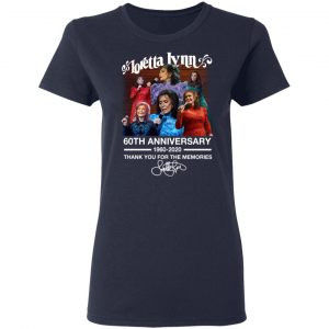 Loretta Lynn 60th Anniversary 1960 2020 Thank You For The Memories Signature Shirt, Hoodie, Tank 20