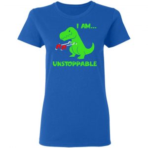 T-rex Dinosaur I Am Unstoppable T-shirt Xmas Shirt, Hoodie, Tank 21