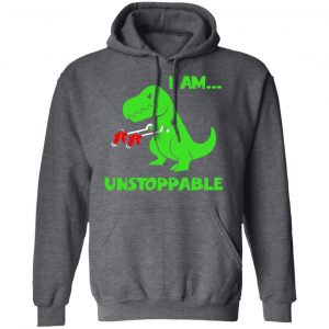 T-rex Dinosaur I Am Unstoppable T-shirt Xmas Shirt, Hoodie, Tank 24