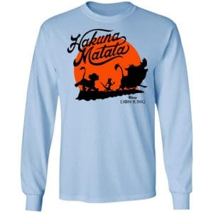 Disney Lion King Hakuna Matata Trio Orange Sunset Shirt, Hoodie, Tank 22
