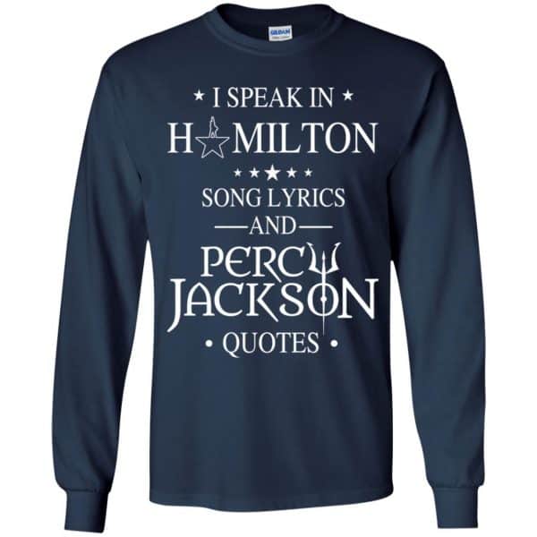 I Speak In Hamilton Song Lyrics And Percy Jackson Quotes Shirt – Kids Style Funny Quotes 16