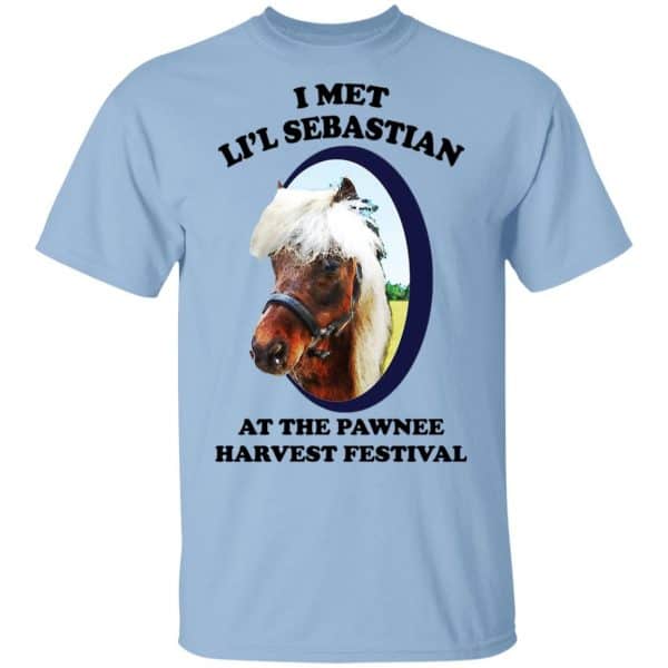 Parks and Recreation I Met Li'l Sebastian At The Pawnee Harvest Festival Shirt, Hoodie, Tank 3