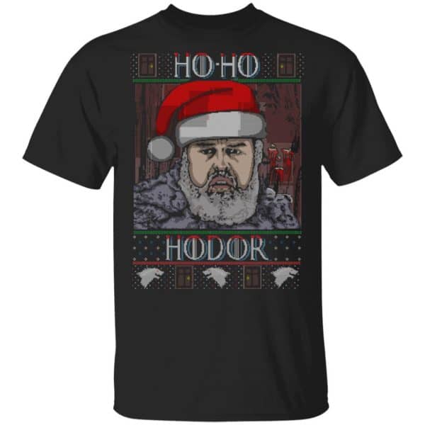Ho Ho Hodor Face Sweater, Shirt, Hoodie, Tank 3