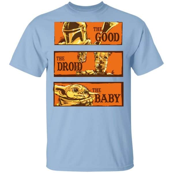 Baby Yoda Star Wars The Good The Droid The Baby Shirt, Hoodie, Tank 3