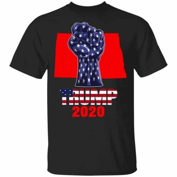 North Dakota 4 President Donald Trump 2020 Election Us Flag Shirt, Hoodie, Tank 3