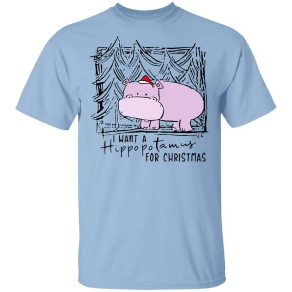 I Want A Hippopotamus For Christmas Shirt, Hoodie, Tank 3