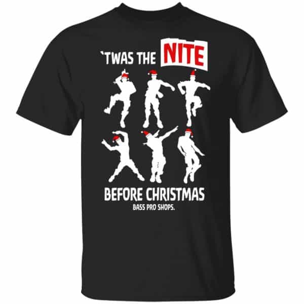 Twas The Nite Before Christmas Bass Pro Shops Shirt, Hoodie, Tank 3