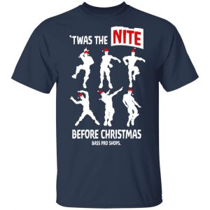Twas The Nite Before Christmas Bass Pro Shops Shirt, Hoodie, Tank 16
