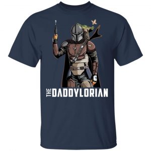 The Daddylorian Daddy Baby Yoda Mandalorian Shirt, Hoodie, Tank 16