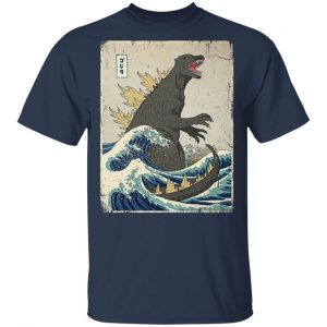 The Great Godzilla Off Kanagawa Shirt, Hoodie, Tank 16