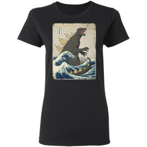 The Great Godzilla Off Kanagawa Shirt, Hoodie, Tank 18
