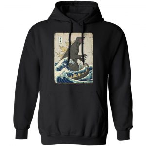 The Great Godzilla Off Kanagawa Shirt, Hoodie, Tank 22