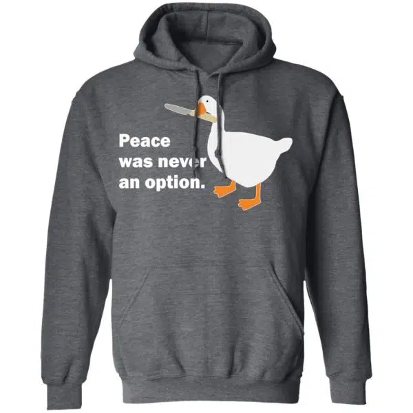 Peace Was Never An Option Goose Shirt, Hoodie, Tank 13