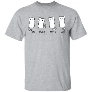 Un Deux Trois Cat Shirt, Hoodie, Tank 16