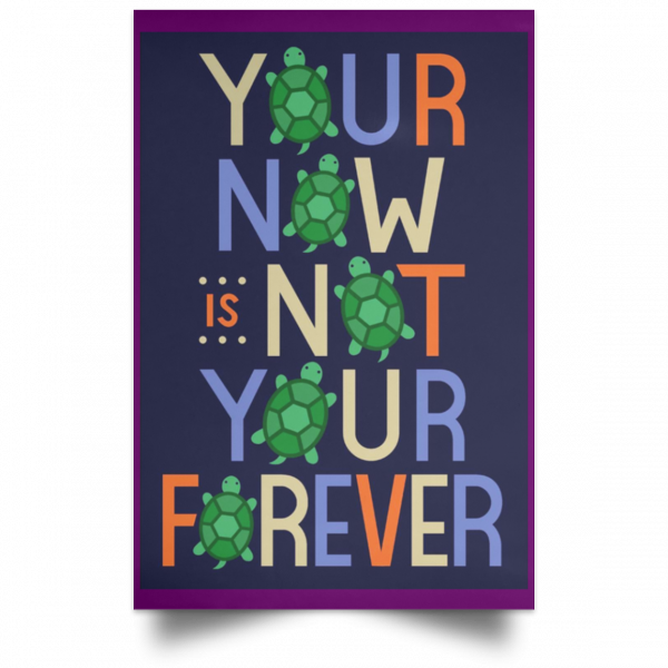Your Now Is Not Your Forever Poster Apparel 15