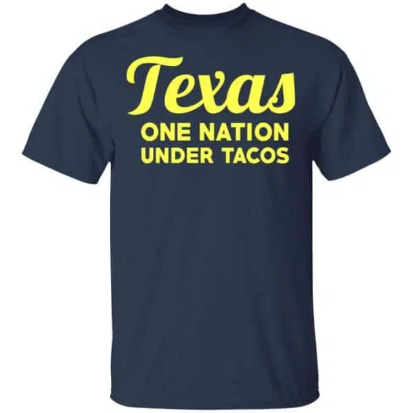 Texas One Nation Under Tacos Shirt, Hoodie, Tank 5