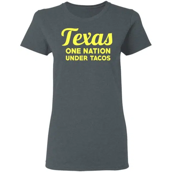 Texas One Nation Under Tacos Shirt, Hoodie, Tank 8