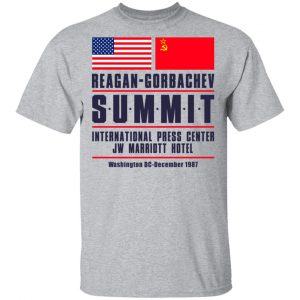 Reagan-Gorbachev Summit International Press Center Jw Marriot Hotel Shirt, Hoodie, Tank 16