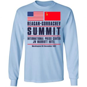 Reagan-Gorbachev Summit International Press Center Jw Marriot Hotel Shirt, Hoodie, Tank 22