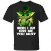 Irish I Am Kiss Me You Must Baby Yoda Shirt, Hoodie, Tank 1