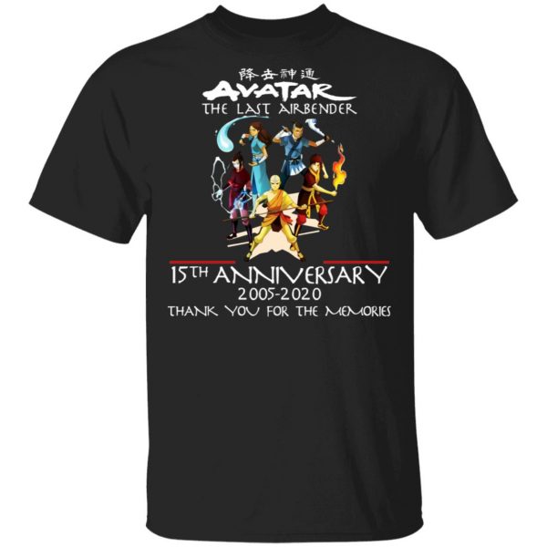The Last Airbender Avatar 15th Anniversary 2005 2020 Shirt, Hoodie, Tank 3