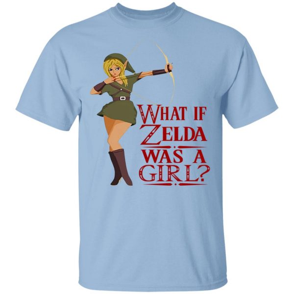 What If Zelda Was A Girl Shirt, Hoodie, Tank Apparel 3