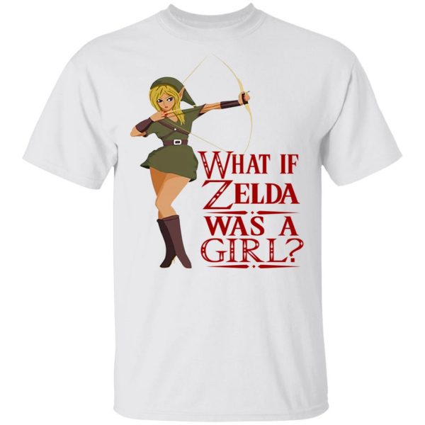 What If Zelda Was A Girl Shirt, Hoodie, Tank Apparel 4